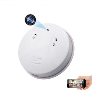 Dūmu detektors ar slēpto kameru WiFi Full HD izšķirtspējā