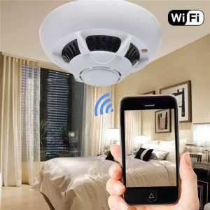 Wi fi скрытая камера наблюдения, замаскированная под детектор