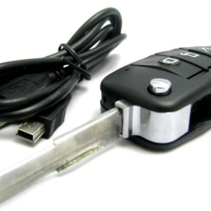 Slapta sekimo kamera auto raktas