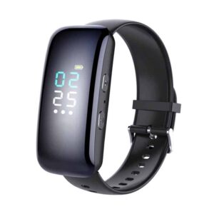 Pulksteņi ar slepenu video kameru un skaņu Krāsains ekrāns