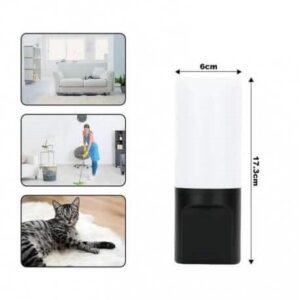 Piekaramais vai Stāvošs gaismeklis ar slepeno kameru, kas griežas 300°