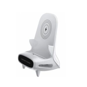 Bezvadu telefona lādētājs ar slepenu kameru