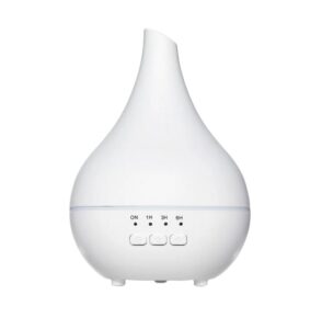 Slepenā kamera ēterisko eļļu tvaicētājs balts