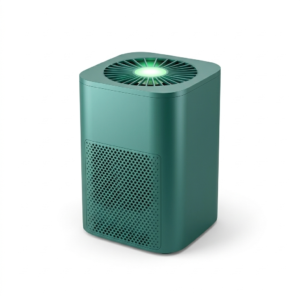 Gaisa jonizators tīrītājs ar slepenu videokameru